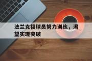 IM 电竞综合游戏平台-法兰克福球员努力训练，渴望实现突破
